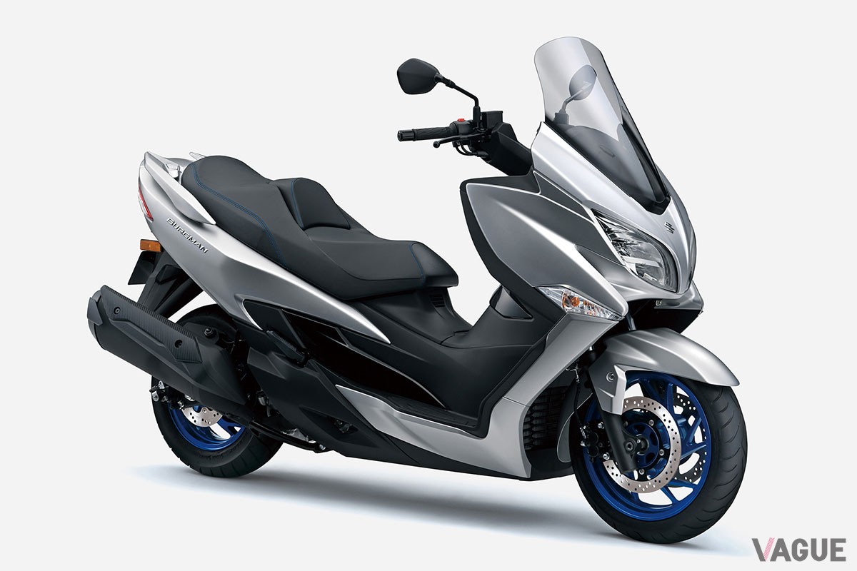 国産唯一の400ccビッグスクーターであるスズキ「バーグマン400 ABS」の価格が改定された