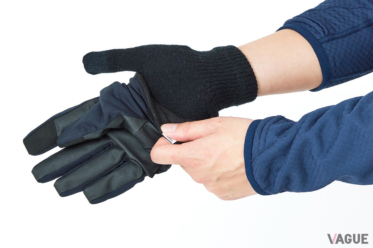 カリマー「wool glove」