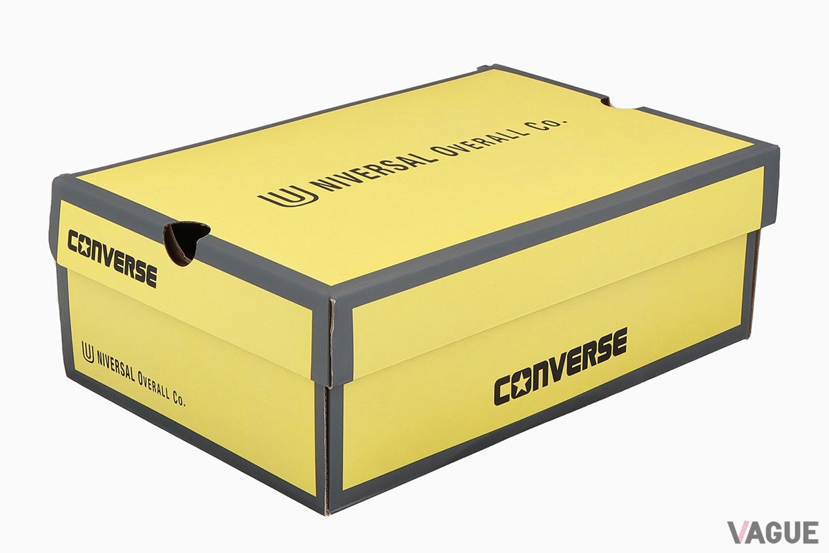 コンバースが展開するCPDに老舗ワークウェアブランド・UNIVERSAL OVERALL UNIFORMとのコラボレーションモデルが登場