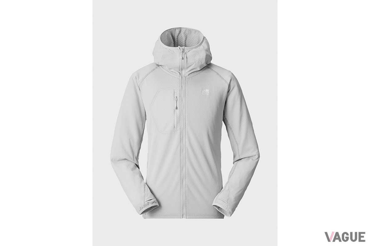 カリマー「thermal hoodie」
