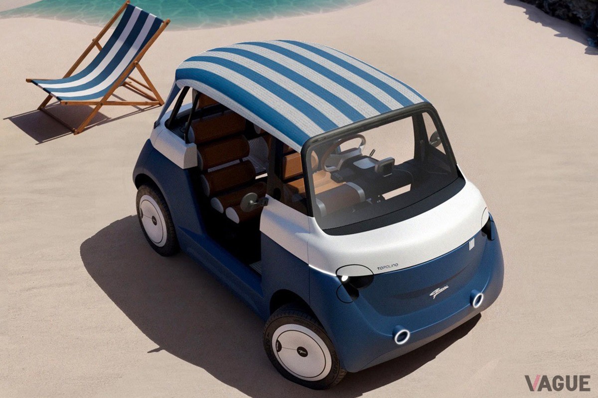 カロッツェリア・ガラヴィーニが発表した、フィアット「トポリーノ」をベースとするカスタマイズ車両「トポリーノbyガラヴィーニ」（C）Garavini Torino