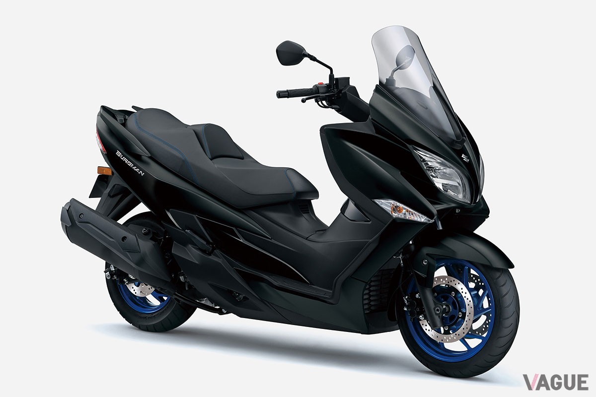 国産唯一の400ccビッグスクーターであるスズキ「バーグマン400 ABS」の価格が改定された