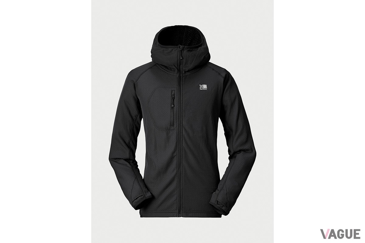 カリマー「thermal hoodie」