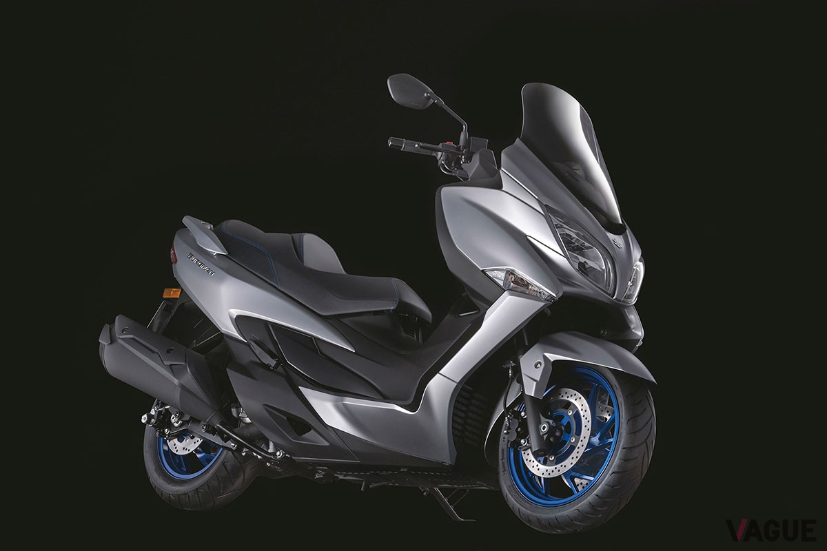 国産唯一の400ccビッグスクーターであるスズキ「バーグマン400 ABS」の価格が改定された