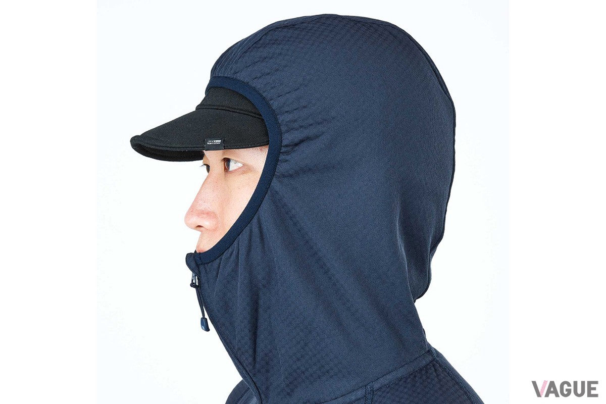 カリマー「thermal hoodie」