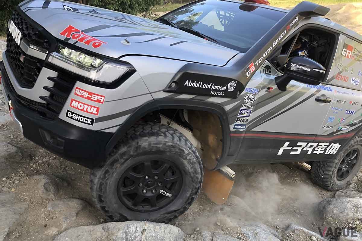 TLC「ランドクルーザー300 GR SPORT」2024ダカールラリー参戦車両