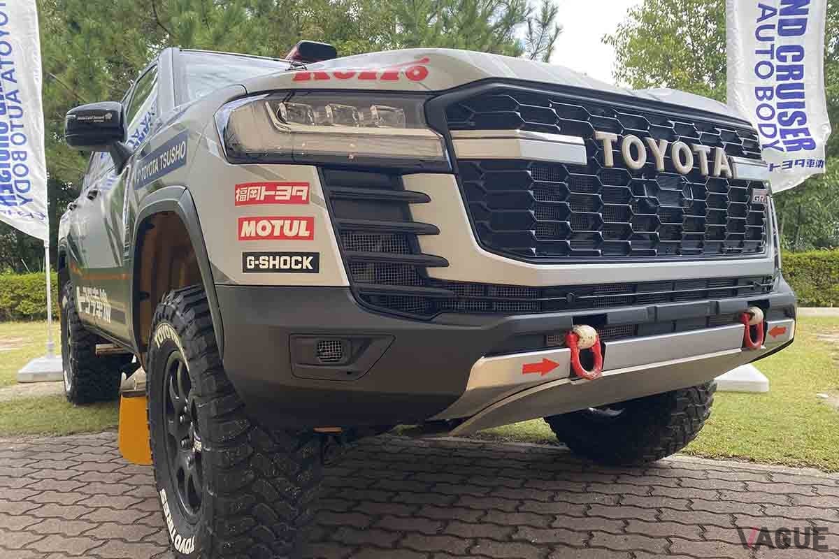 TLC「ランドクルーザー300 GR SPORT」2024ダカールラリー参戦車両