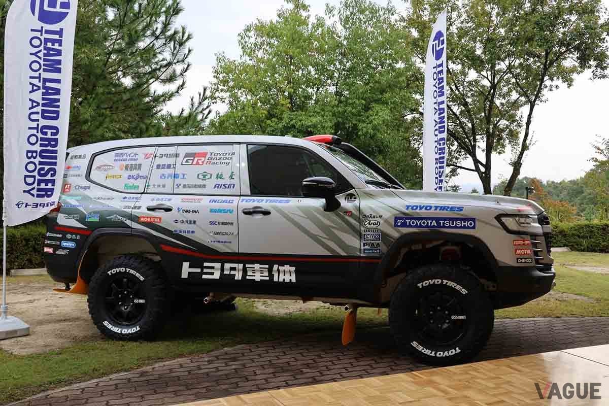 TLC「ランドクルーザー300 GR SPORT」2024ダカールラリー参戦車両