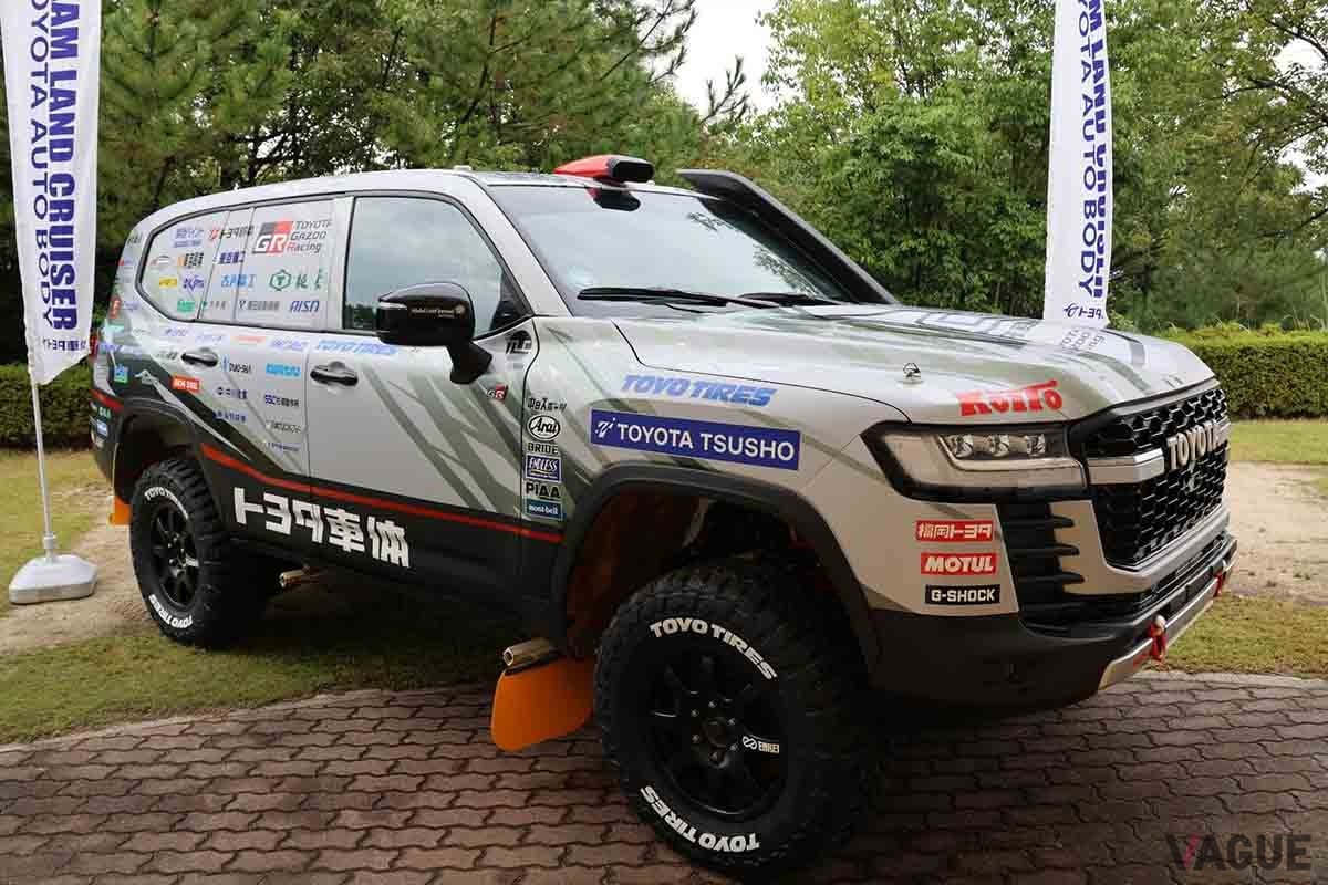 TLC「ランドクルーザー300 GR SPORT」2024ダカールラリー参戦車両