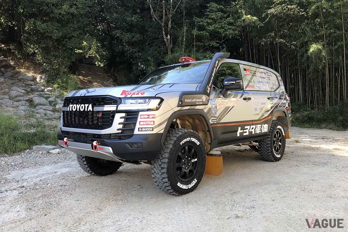 TLC「ランドクルーザー300 GR SPORT」2024ダカールラリー参戦車両