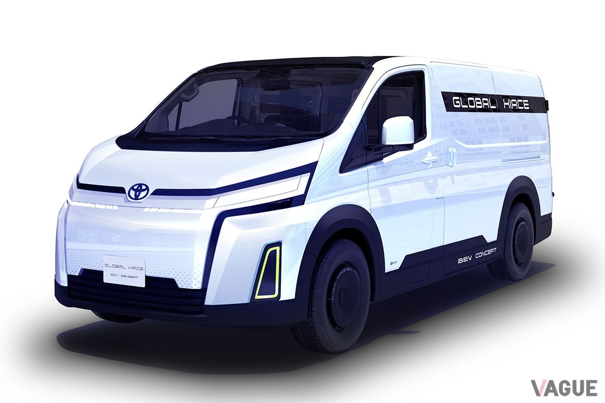 トヨタ車体「グローバル ハイエース BEV コンセプト」