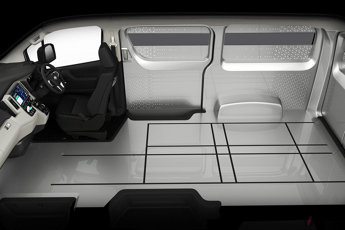 トヨタ車体「グローバル ハイエース BEV コンセプト」