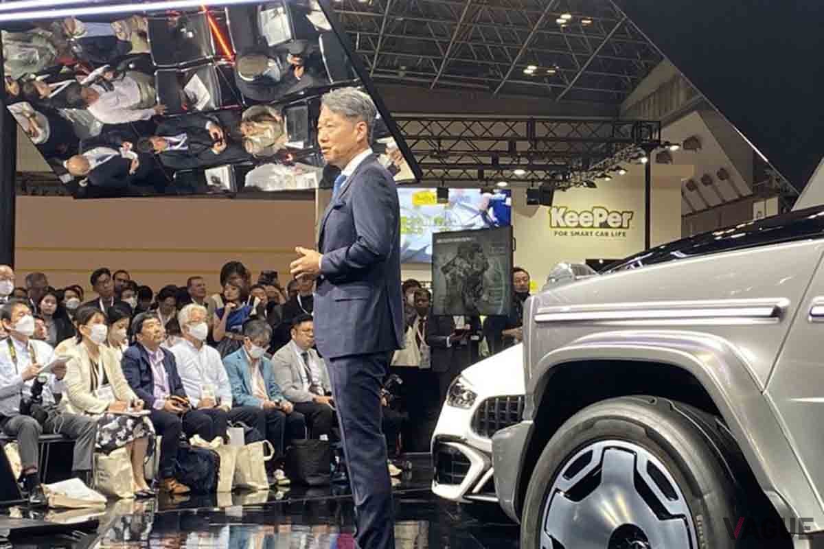 メルセデス・ベンツ日本の上野金太郎社長は2024年に「EQG」の欧州導入を明言した