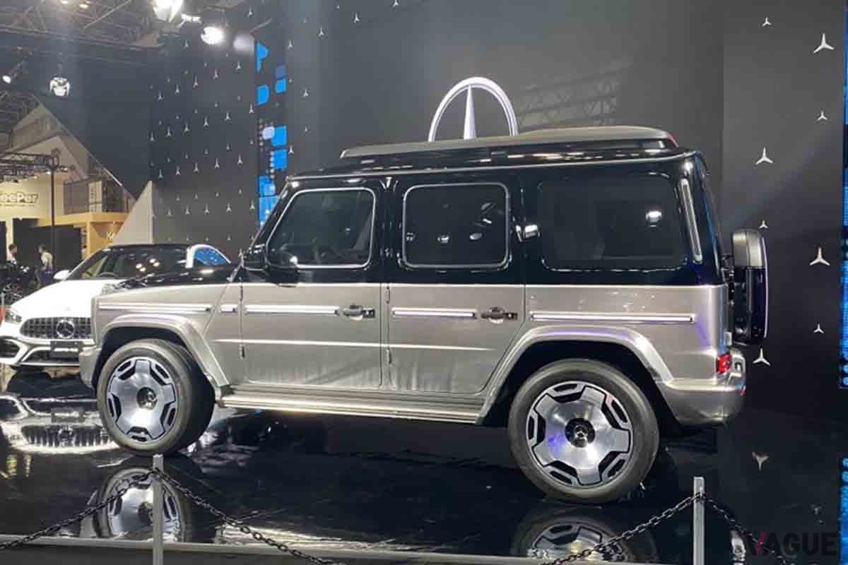 日本初公開されたメルセデス・ベンツ新型「コンセプトEQG」