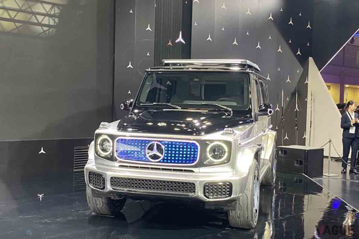 日本初公開されたメルセデス・ベンツ新型「コンセプトEQG」