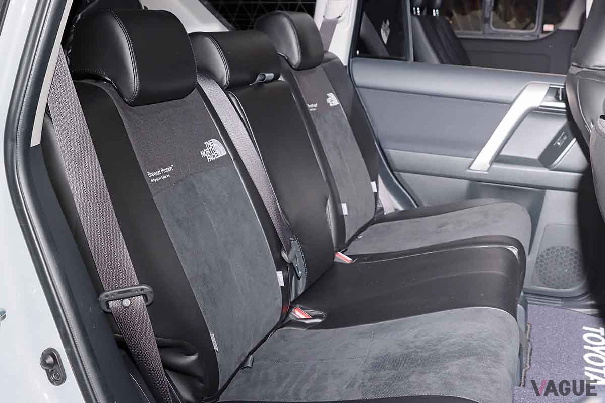 ジャパンモビリティーショー2023に出展されている「CORDE byランドクルーザープラド NEWSCAPE」のインテリア