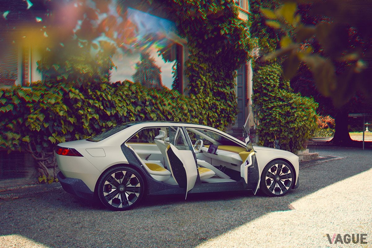 ジャパンモビリティショー2023に出展されたBMW「ビジョン・ノイエ・クラッセ」