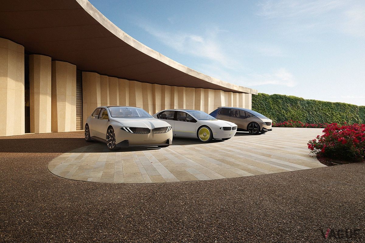 ジャパンモビリティショー2023に出展されたBMW「ビジョン・ノイエ・クラッセ」