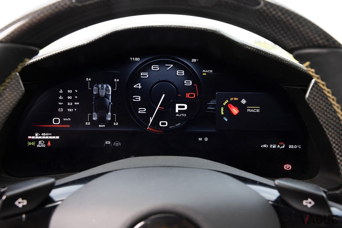 フェラーリ新型「12チリンドリ」のインテリア