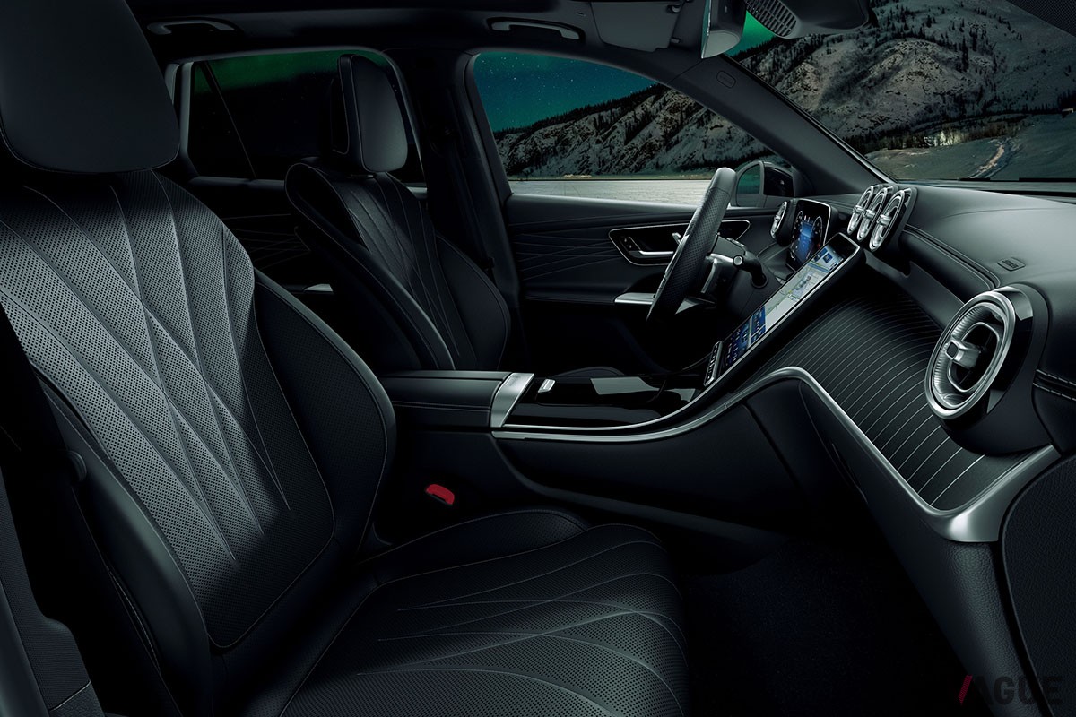 メルセデス・ベンツ「GLC」「GLCクーペ」に設定された特別仕様車「エディション・ブラックスターズ」のインテリア