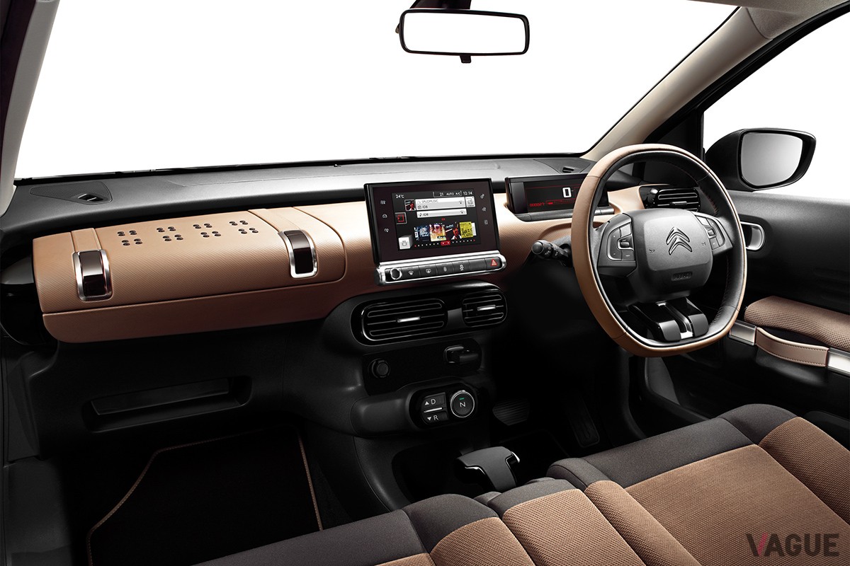 2016年に日本に登場したシトロエン「C4カクタス」のインテリア