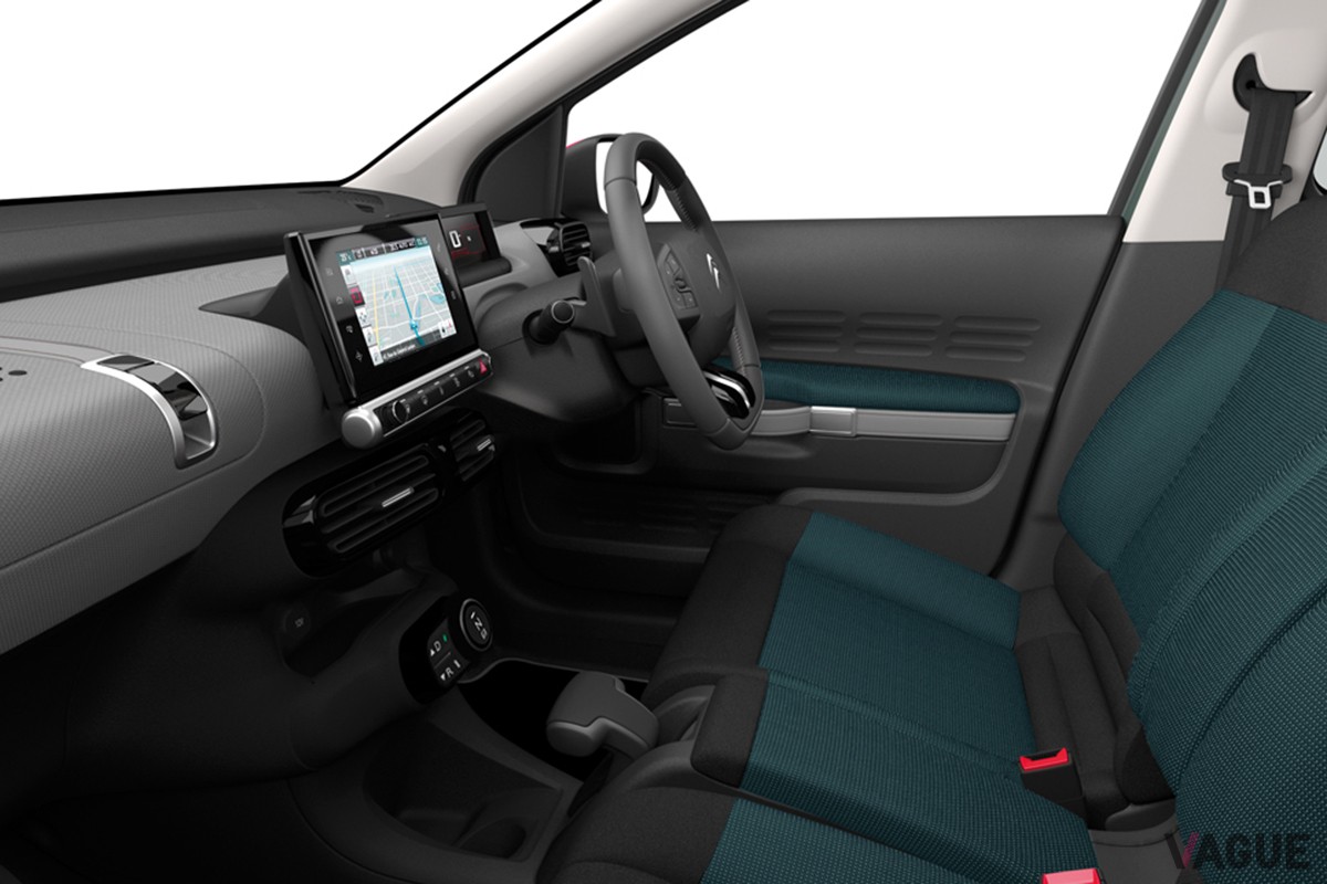 2016年に日本に登場したシトロエン「C4カクタス」のインテリア