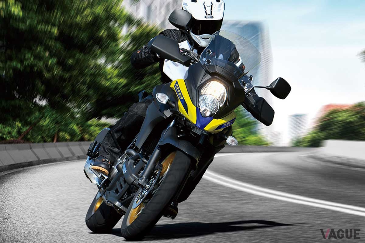 いま、人気のミドルクラスADV スズキ「V-ストローム650」