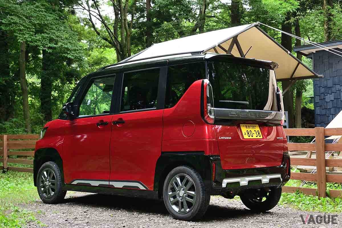 2023年5月に登場した三菱「デリカミニ」。ヒットモデルになった