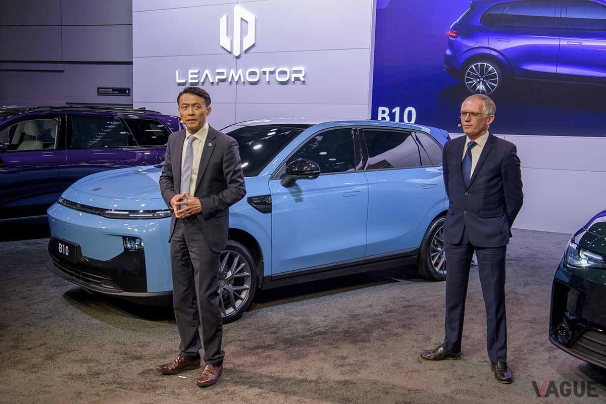 パリ国際モーターショー、リープモーターのブース