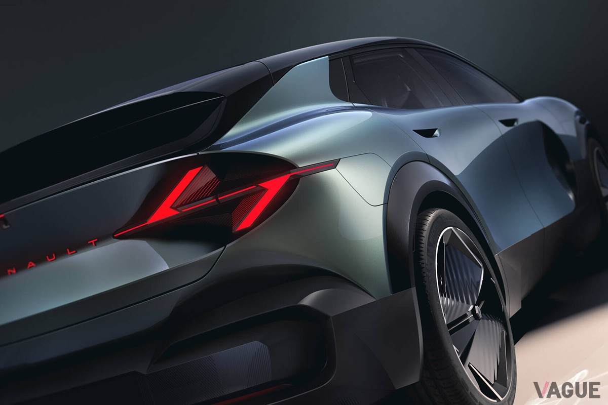 10月14日から始まるパリ国際モーターショー2024で世界初公開される予定のコンセプトカー、ルノー「エンブレム」