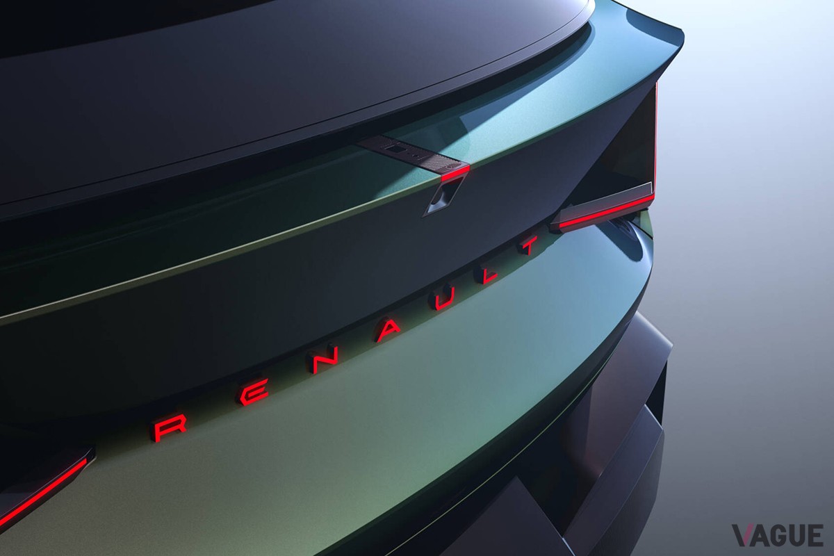 10月14日から始まるパリ国際モーターショー2024で世界初公開される予定のコンセプトカー、ルノー「エンブレム」