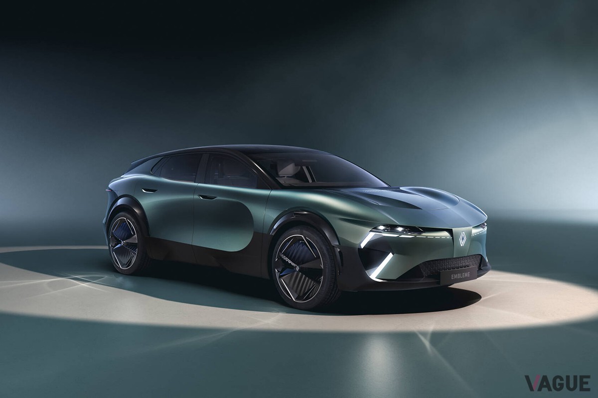 10月14日から始まるパリ国際モーターショー2024で世界初公開される予定のコンセプトカー、ルノー「エンブレム」