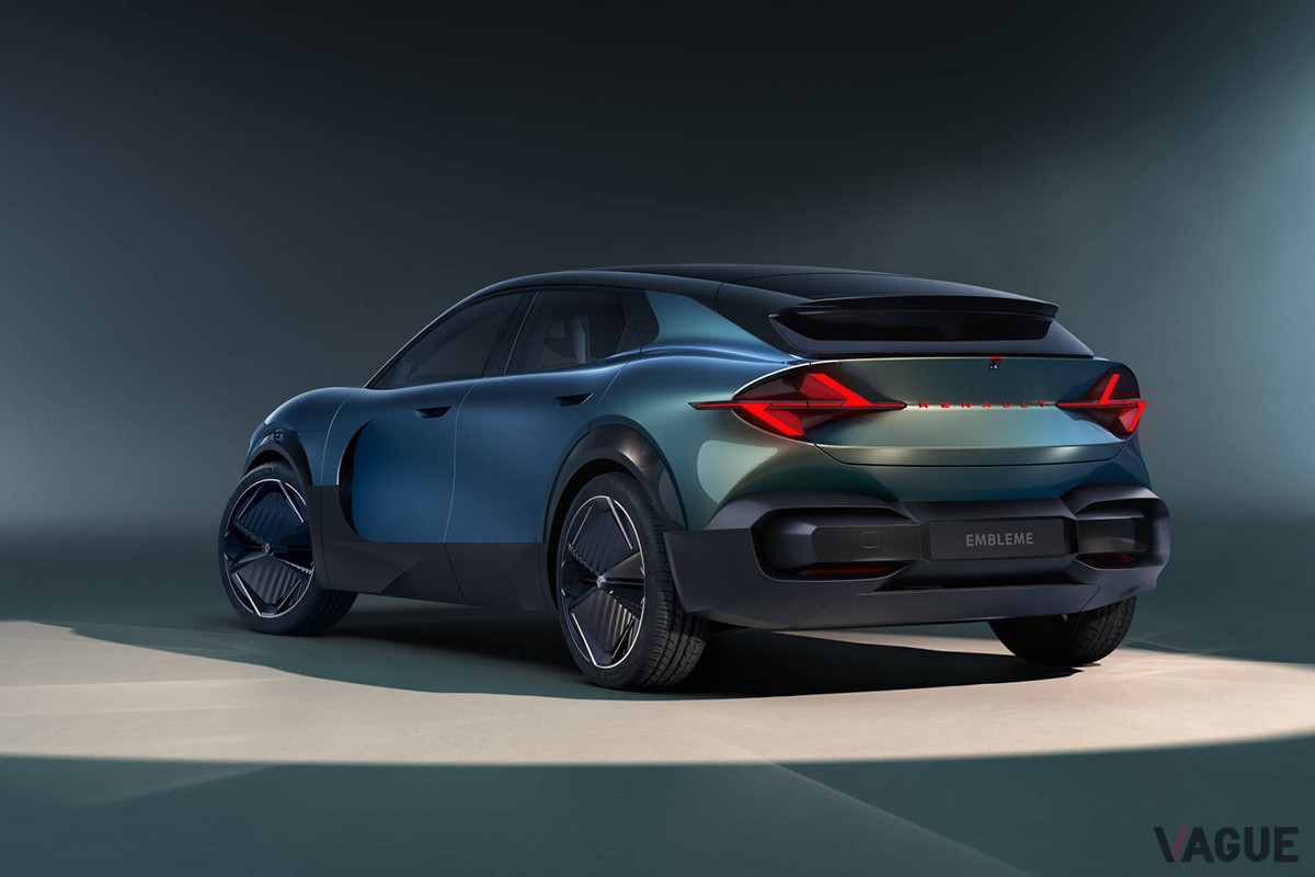 10月14日から始まるパリ国際モーターショー2024で世界初公開される予定のコンセプトカー、ルノー「エンブレム」