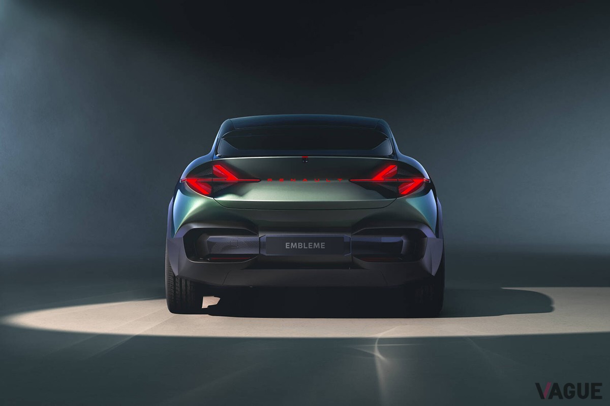 10月14日から始まるパリ国際モーターショー2024で世界初公開される予定のコンセプトカー、ルノー「エンブレム」