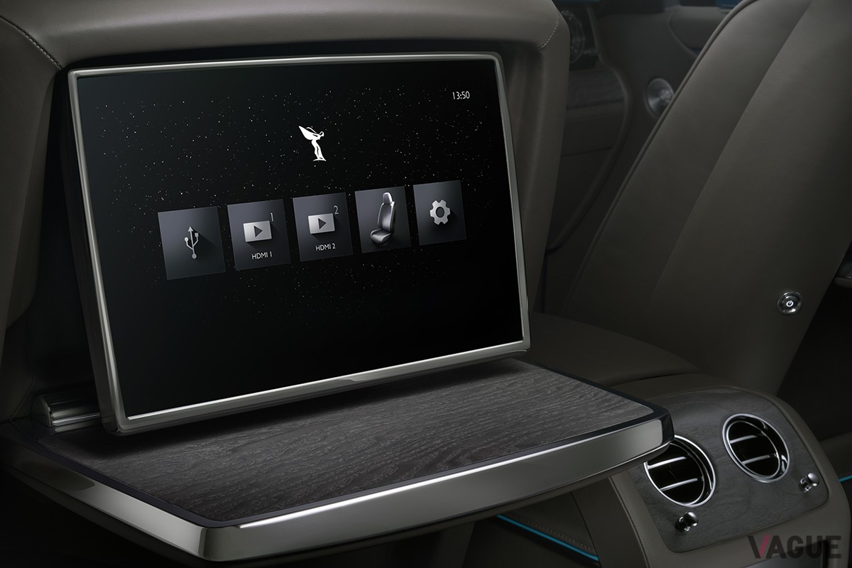 欧州で発表されたロールス・ロイス改良新型「ゴースト シリーズII」のインテリア