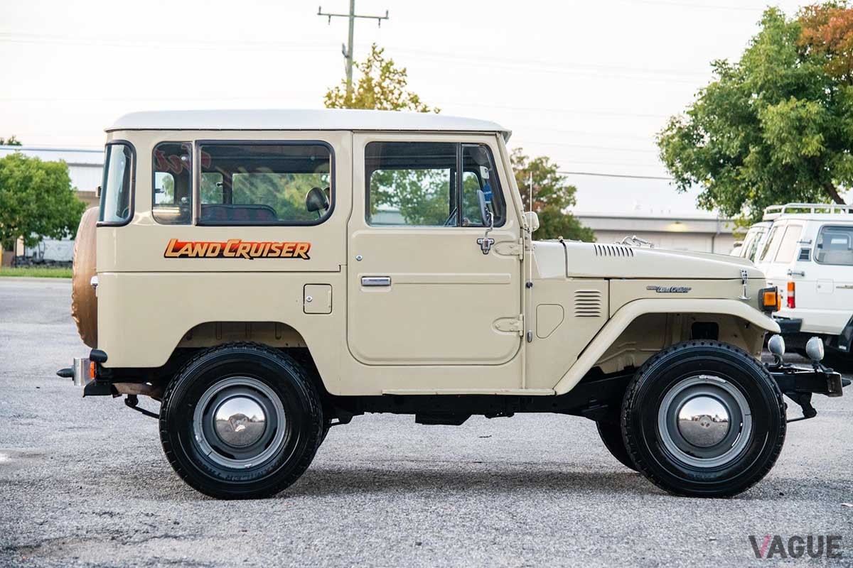 米国オークション「Cars and Bids」に出品された1982年式「ランドクルーザー40」