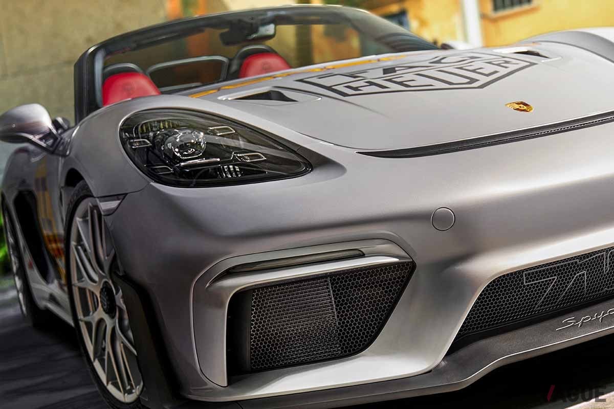 懐かしのカラーリングがカッコいい ポルシェ「718スパイダーRS