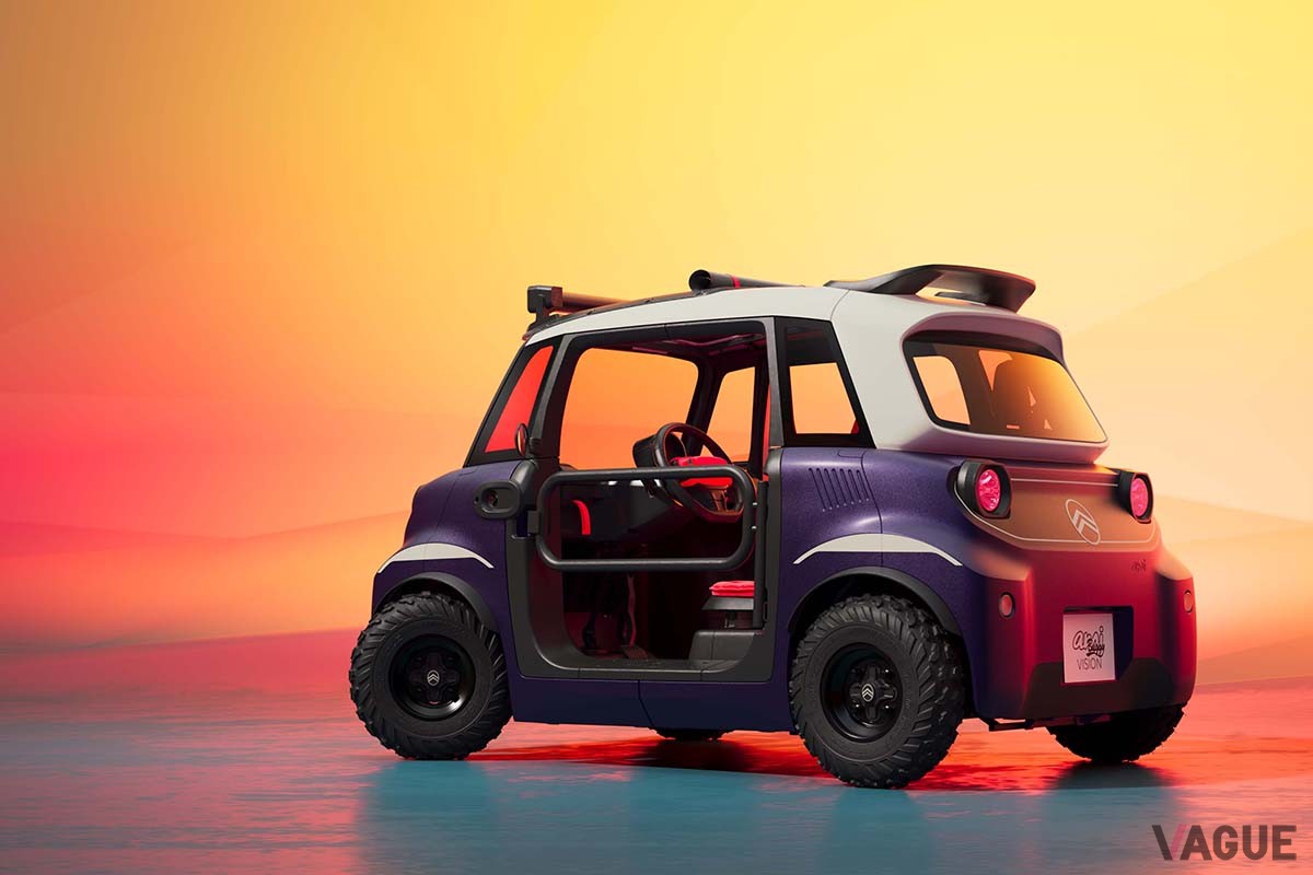 世界初公開されたシトロエンのマイクロコンパクトカー「アミ・バギー ビジョン・コンセプト」