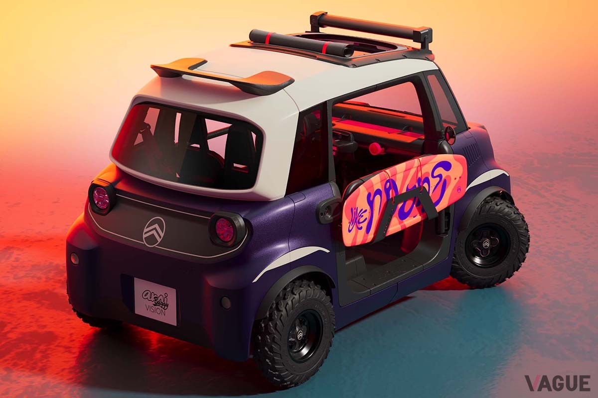 世界初公開されたシトロエンのマイクロコンパクトカー「アミ・バギー ビジョン・コンセプト」