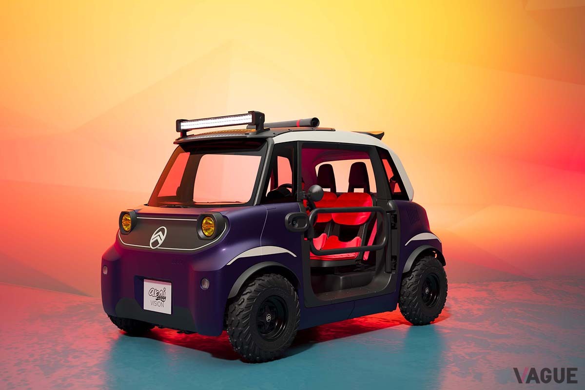 世界初公開されたシトロエンのマイクロコンパクトカー「アミ・バギー ビジョン・コンセプト」