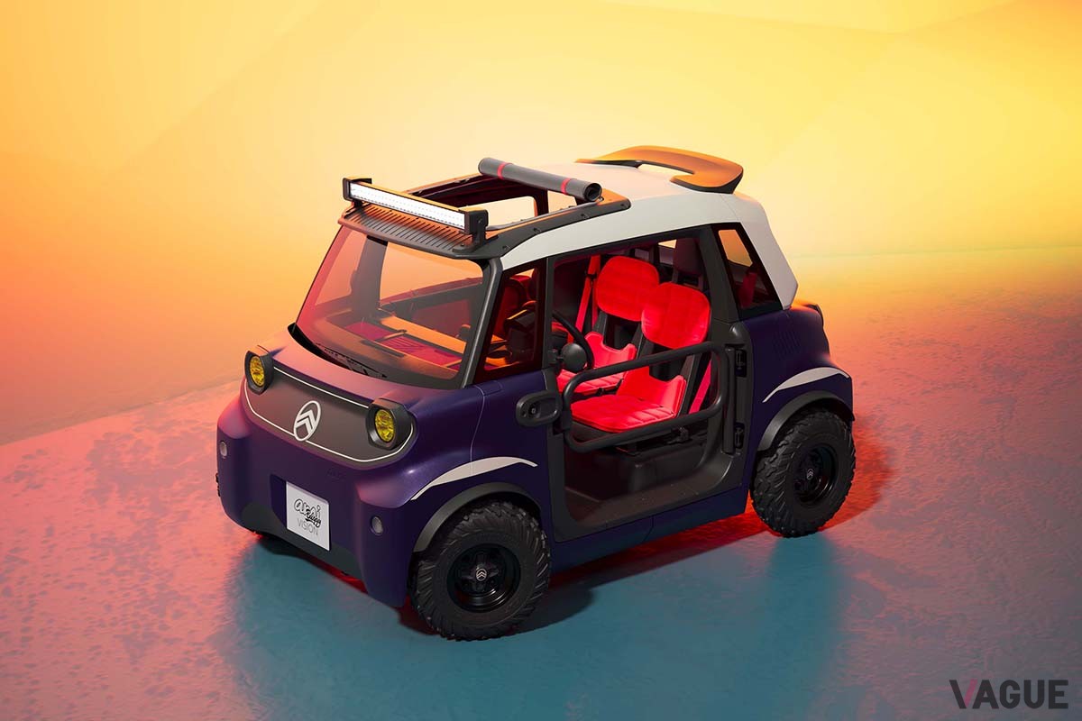 世界初公開されたシトロエンのマイクロコンパクトカー「アミ・バギー ビジョン・コンセプト」