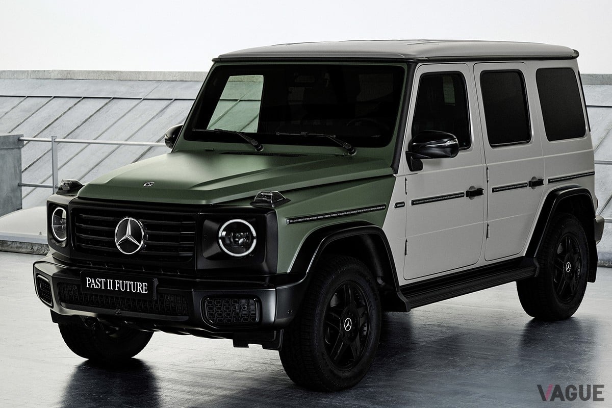 メルセデス・ベンツとモンクレールがコラボした日本では4台限定（世界限定20台）のGクラス「Past II Future」