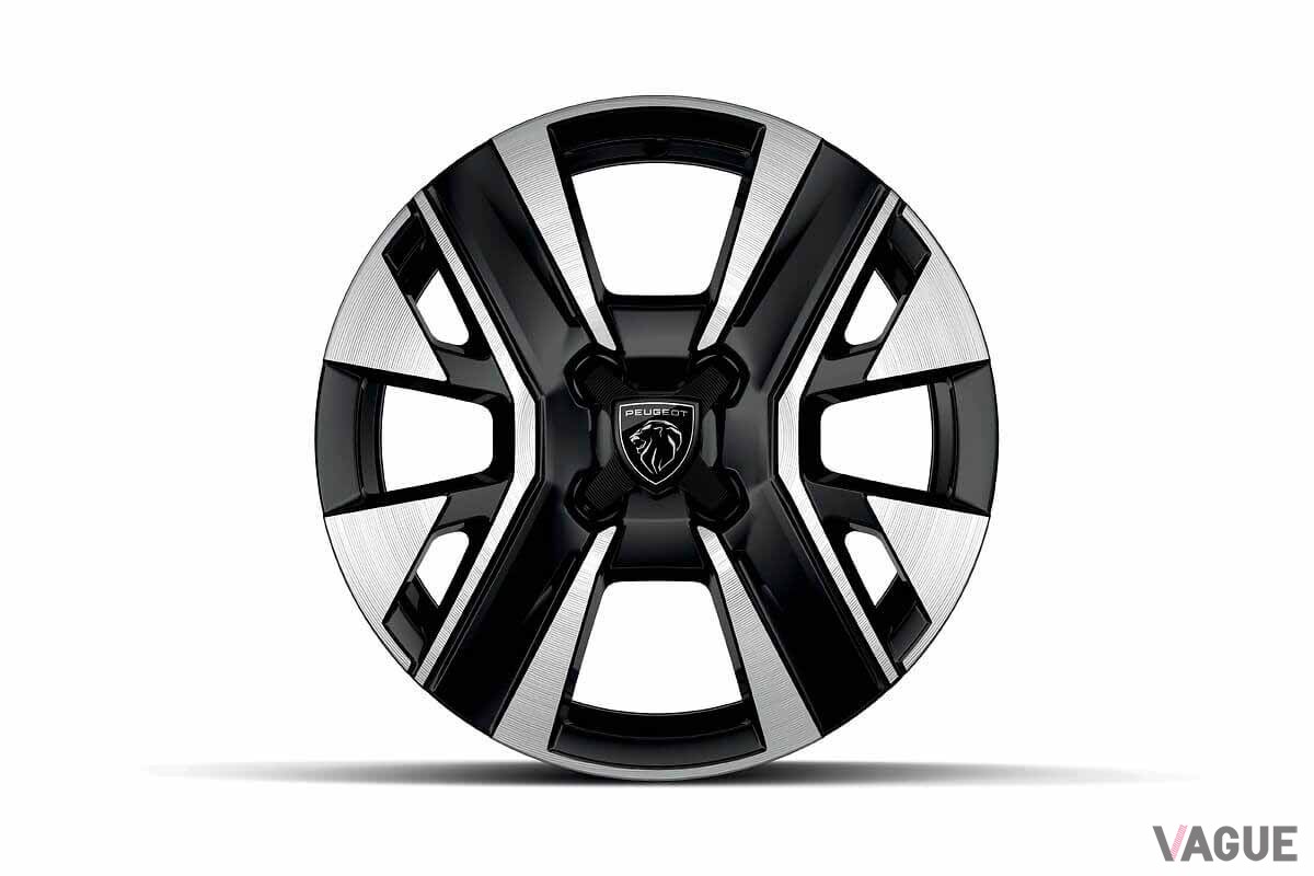 プジョー改良新型「208」のホイールデザイン