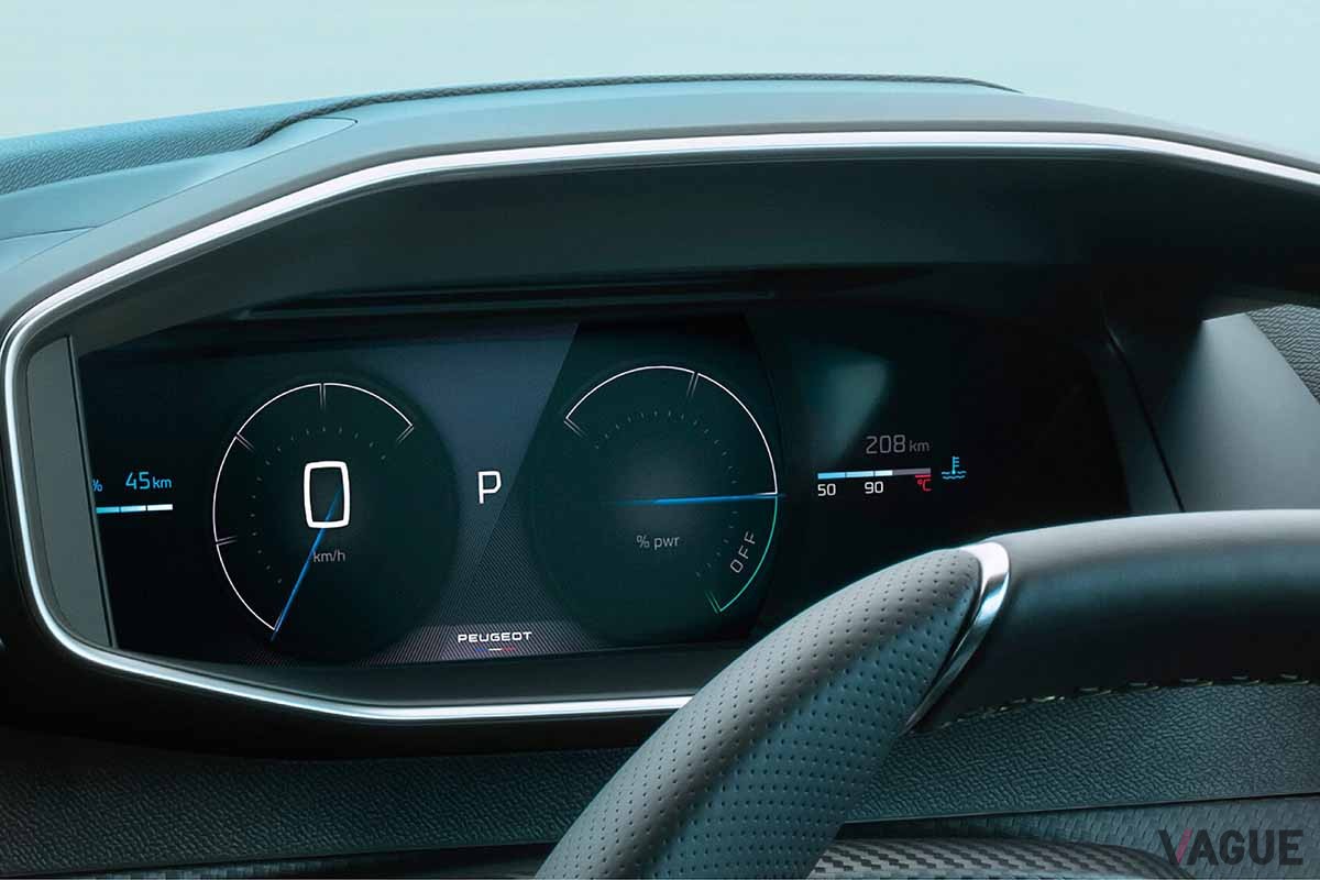 プジョー改良新型「208」のインテリア