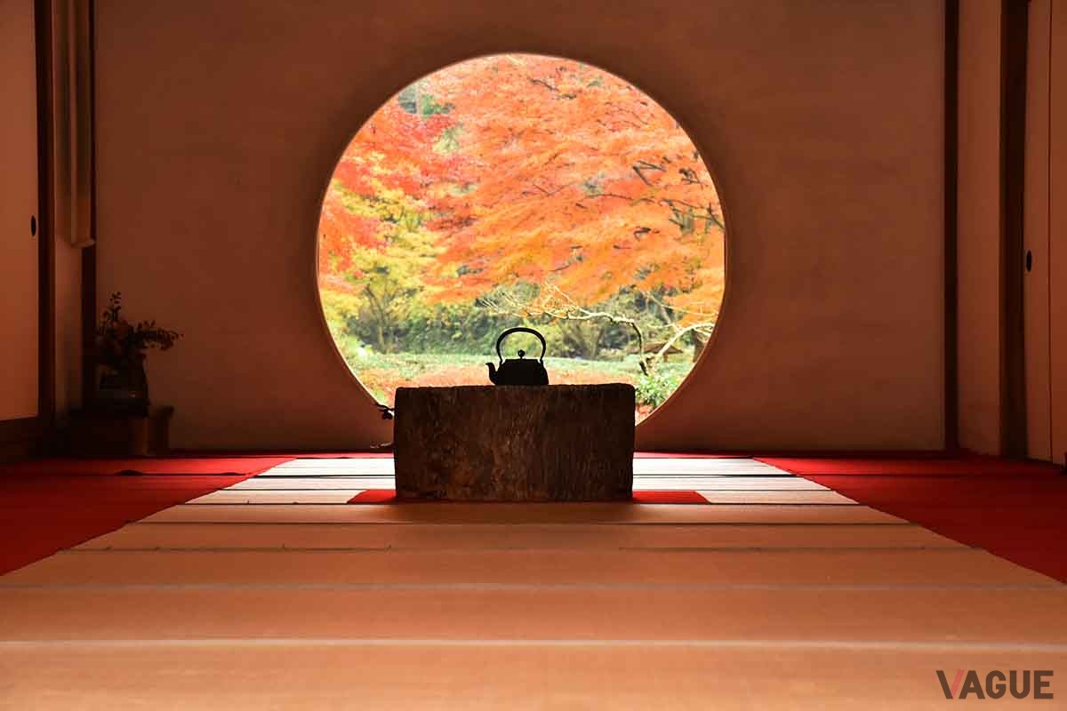 紅葉で有名な鎌倉・明月院。夏にはあじさいが有名なことから「あじさい寺」とも呼ばれる