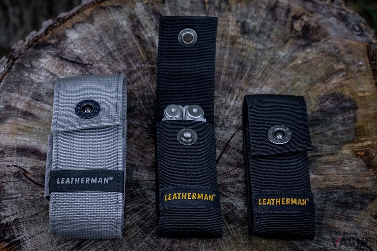 付属するナイロンケースのクオリティにも妥協なし。左からARC用、WAVE+用、REBAR用