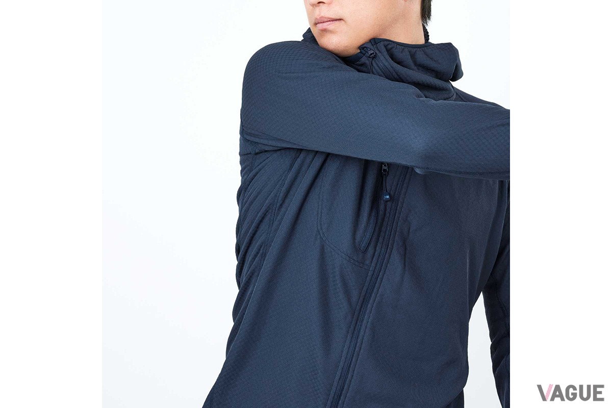 カリマー「thermal hoodie」