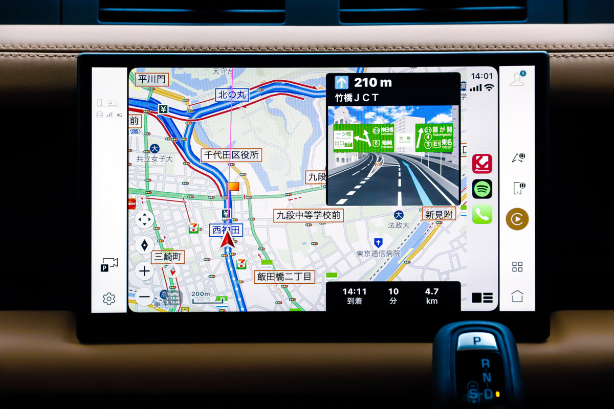 どの車線を走っていれば良いか、即座につかめる丁寧な案内が良い