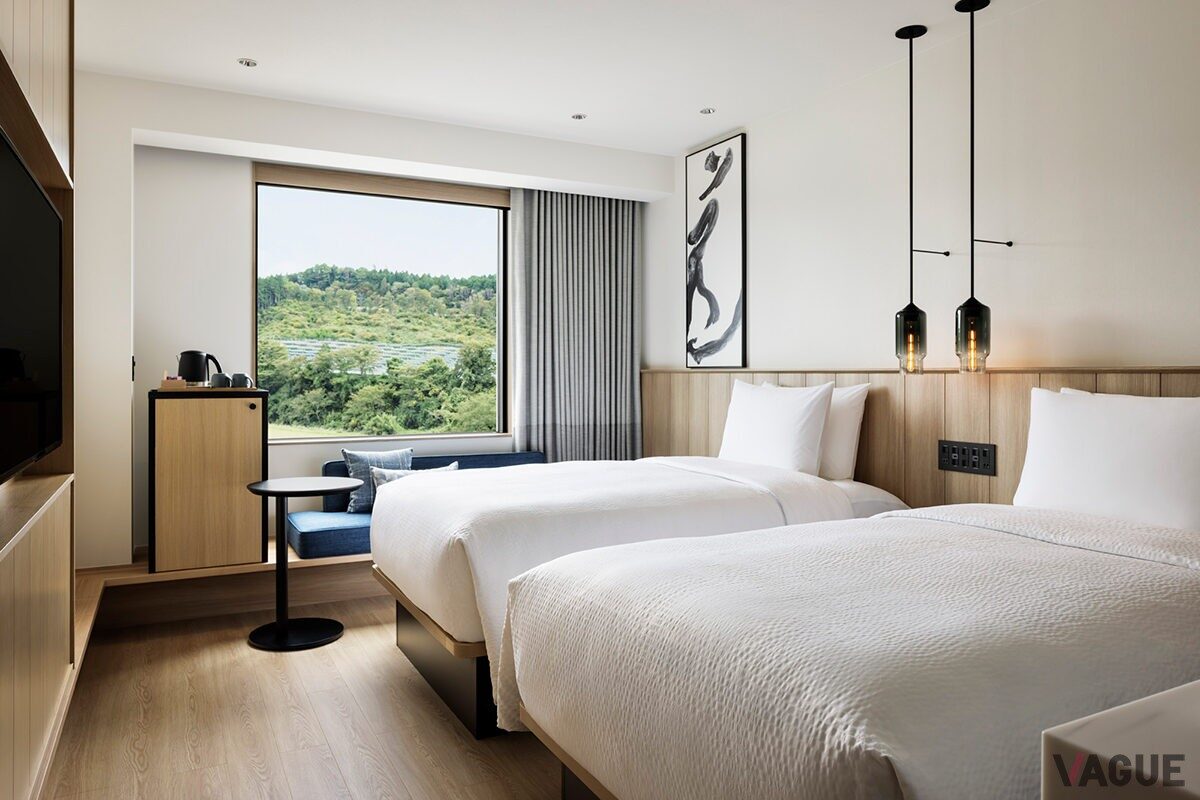 「フェアフィールド･バイ･マリオット･岡山蒜山高原」のスタンダートツインルーム