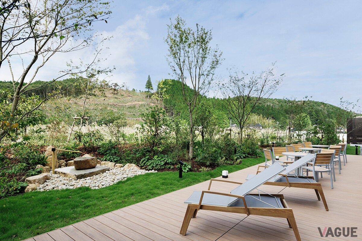 「フェアフィールド･バイ･マリオット･岡山蒜山高原」のテラス